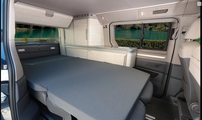 Camper huren met extra bed 