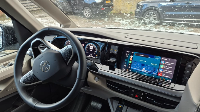 Camper huren met radio en navigatie